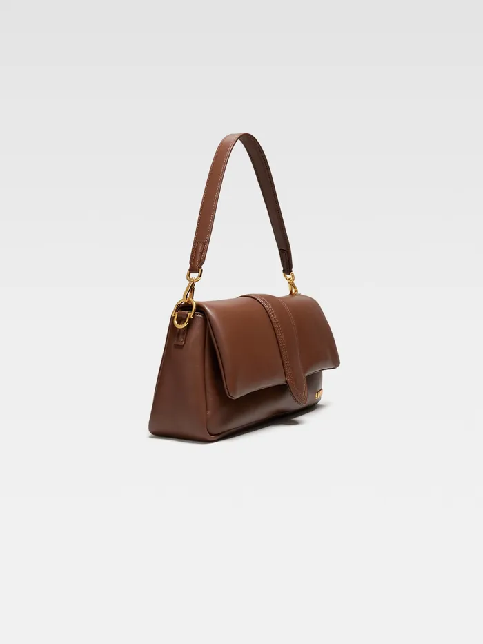 JACQUEMUS Shoulder Bags Puffed Flap Bag Brown 8211 Women