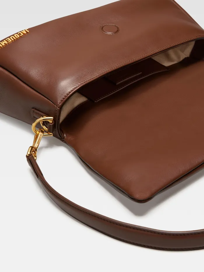 JACQUEMUS Shoulder Bags Puffed Flap Bag Brown 8211 Women