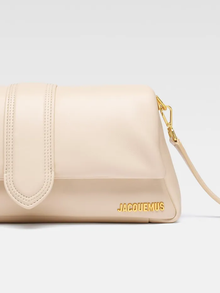JACQUEMUS Shoulder Bags Puffed Flap Bag Light Beige 8211 Women