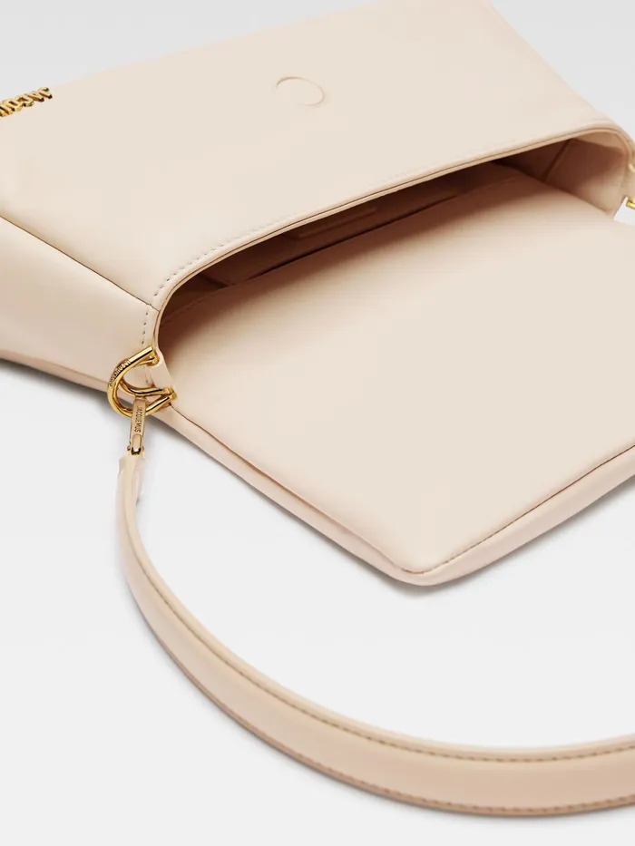 JACQUEMUS Shoulder Bags Puffed Flap Bag Light Beige 8211 Women