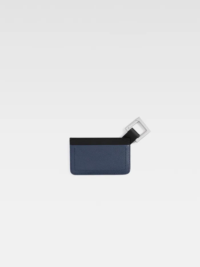 JACQUEMUS Small Leather Goods ClipOn Card Holder Black 8211 Men