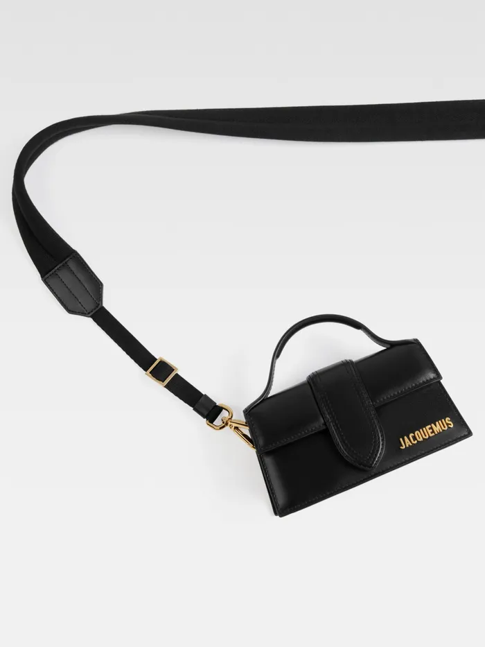 JACQUEMUS Small Leather Goods Removable Chiquito Strap Black 8211 Men
