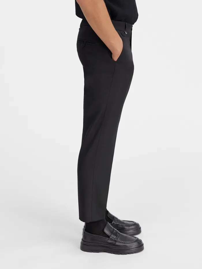 JACQUEMUS Suits Cropped Tailored Pants Black 8211 Men