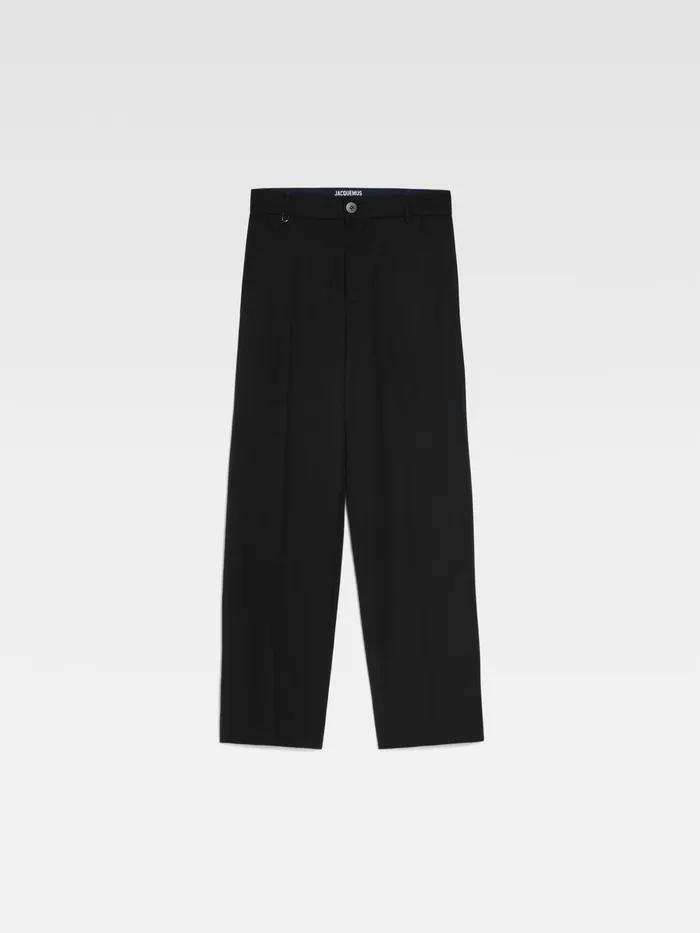 JACQUEMUS Suits Cropped Tailored Pants Black 8211 Men