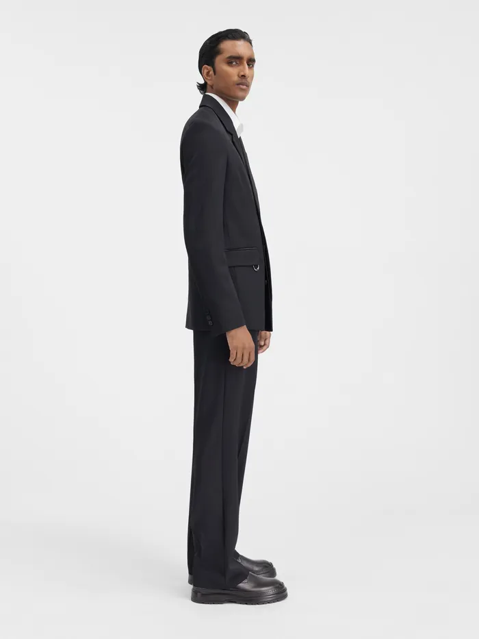 JACQUEMUS Suits DoubleBreasted Tuxedo Blazer Black 8211 Men