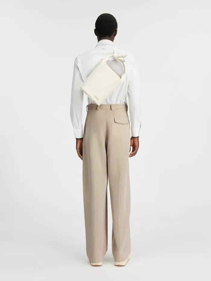 JACQUEMUS Suits Loose Pants Beige 8211 Men