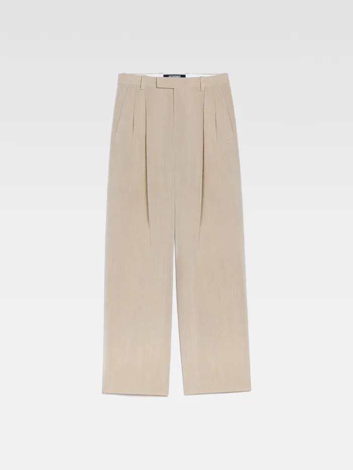 JACQUEMUS Suits Loose Pants Beige 8211 Men