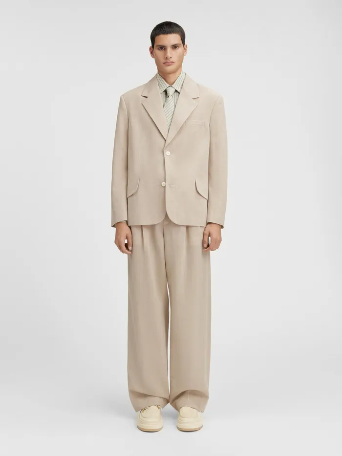 JACQUEMUS Suits Soft Blazer Beige 8211 Men