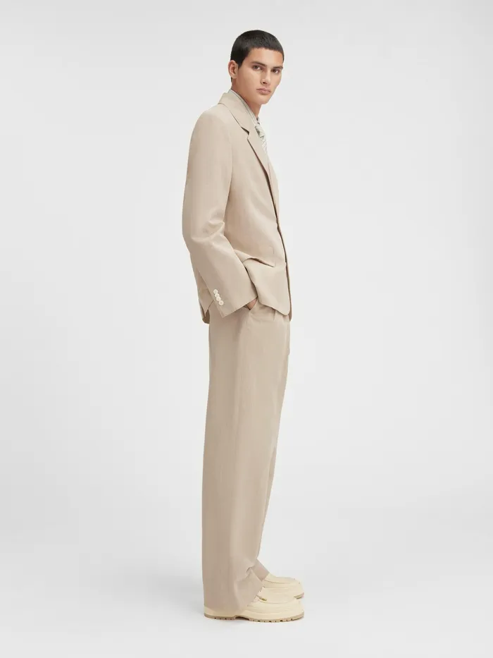 JACQUEMUS Suits Soft Blazer Beige 8211 Men