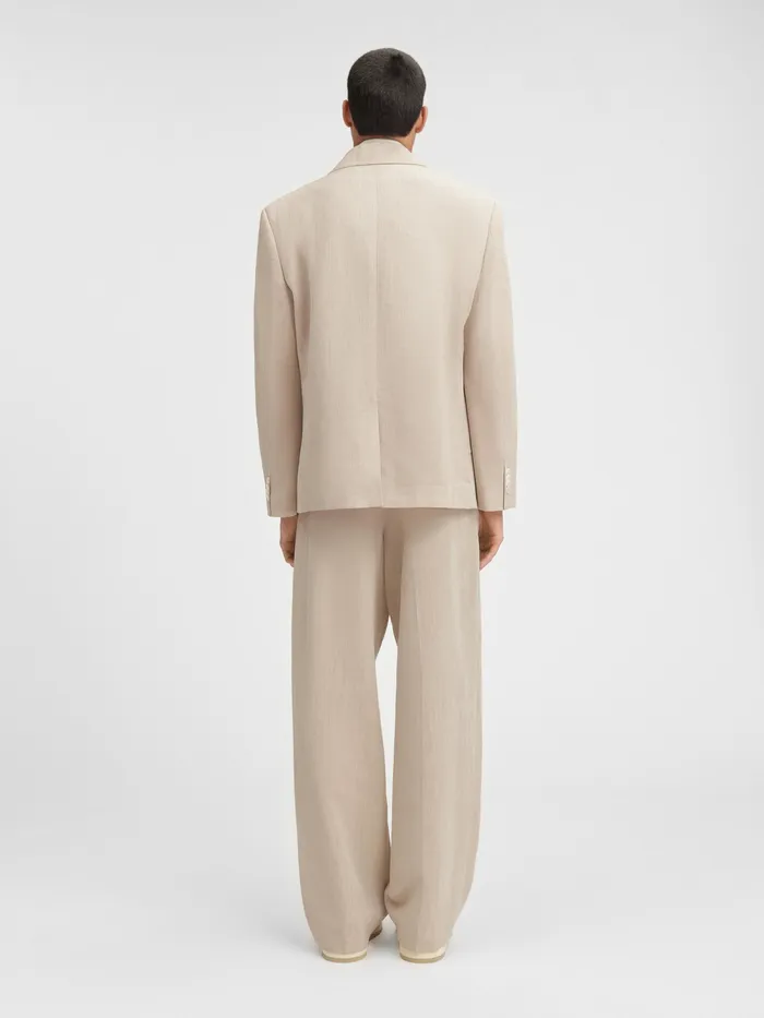 JACQUEMUS Suits Soft Blazer Beige 8211 Men