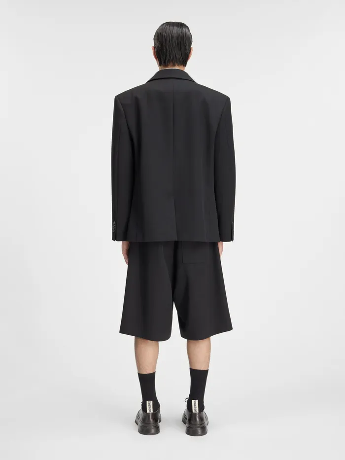 JACQUEMUS Suits Soft Blazer Jacquard Pinstripe Black 8211 Men