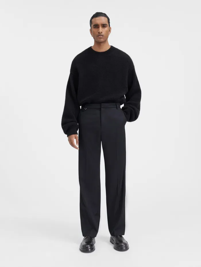 JACQUEMUS Suits Straight Pants Black 8211 Men