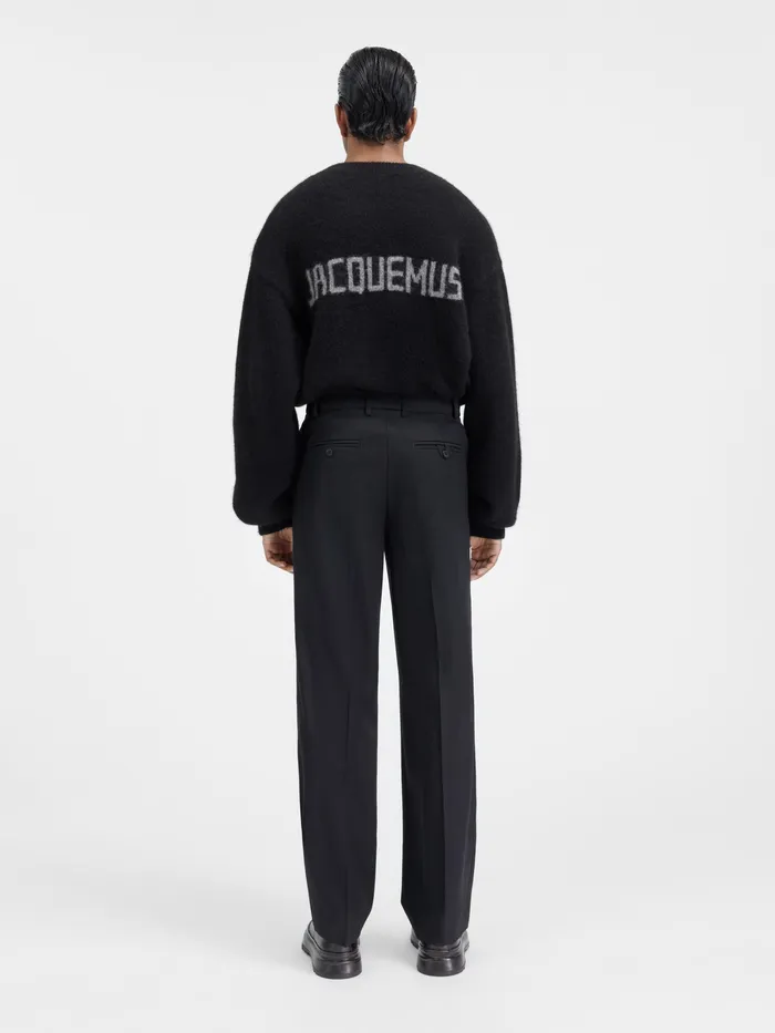 JACQUEMUS Suits Straight Pants Black 8211 Men