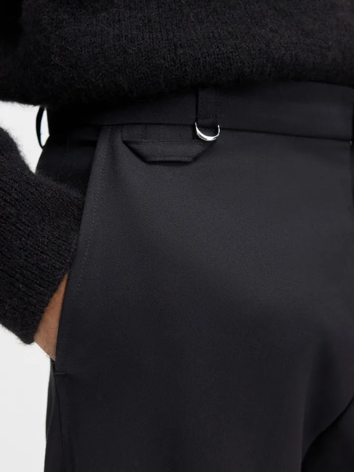 JACQUEMUS Suits Straight Pants Black 8211 Men