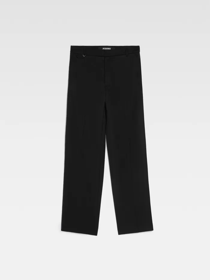 JACQUEMUS Suits Straight Pants Black 8211 Men