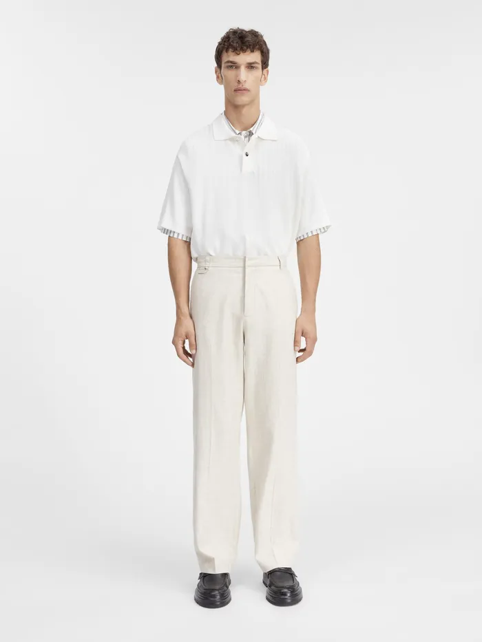 JACQUEMUS Suits Straight Pants Light Beige 8211 Men