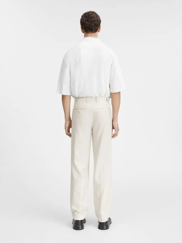 JACQUEMUS Suits Straight Pants Light Beige 8211 Men