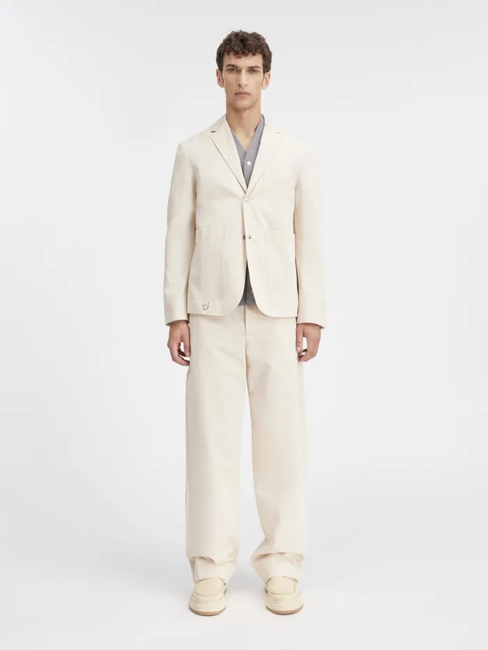 JACQUEMUS Suits Workwear Blazer Beige 8211 Men