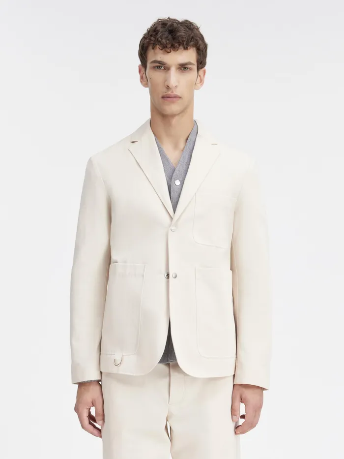 JACQUEMUS Suits Workwear Blazer Beige 8211 Men