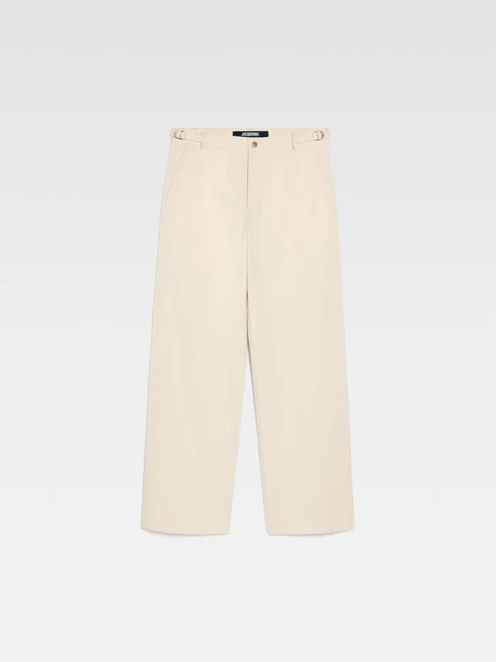 JACQUEMUS Suits Workwear Pants Beige 8211 Men