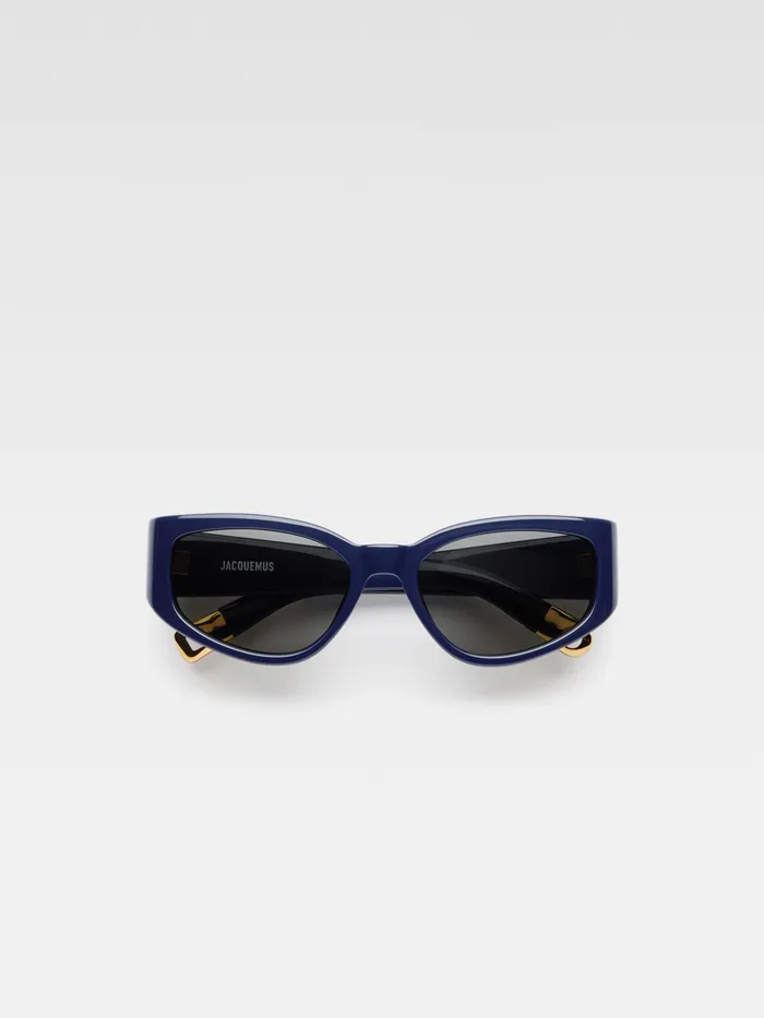 JACQUEMUS Sunglasses Butterfly Sunglasses Navy 8211 Women