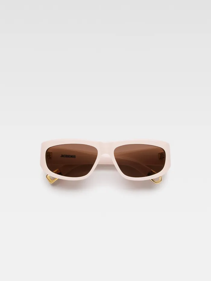 JACQUEMUS Sunglasses DFrame Sunglasses Light Beige 8211 Women