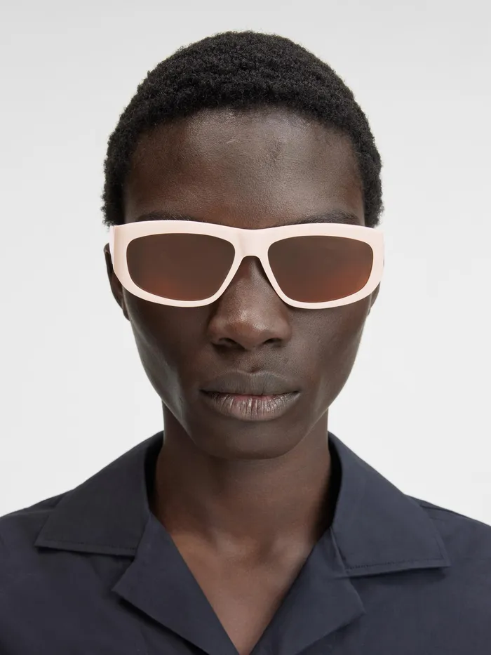 JACQUEMUS Sunglasses DFrame Sunglasses Light Beige 8211 Women