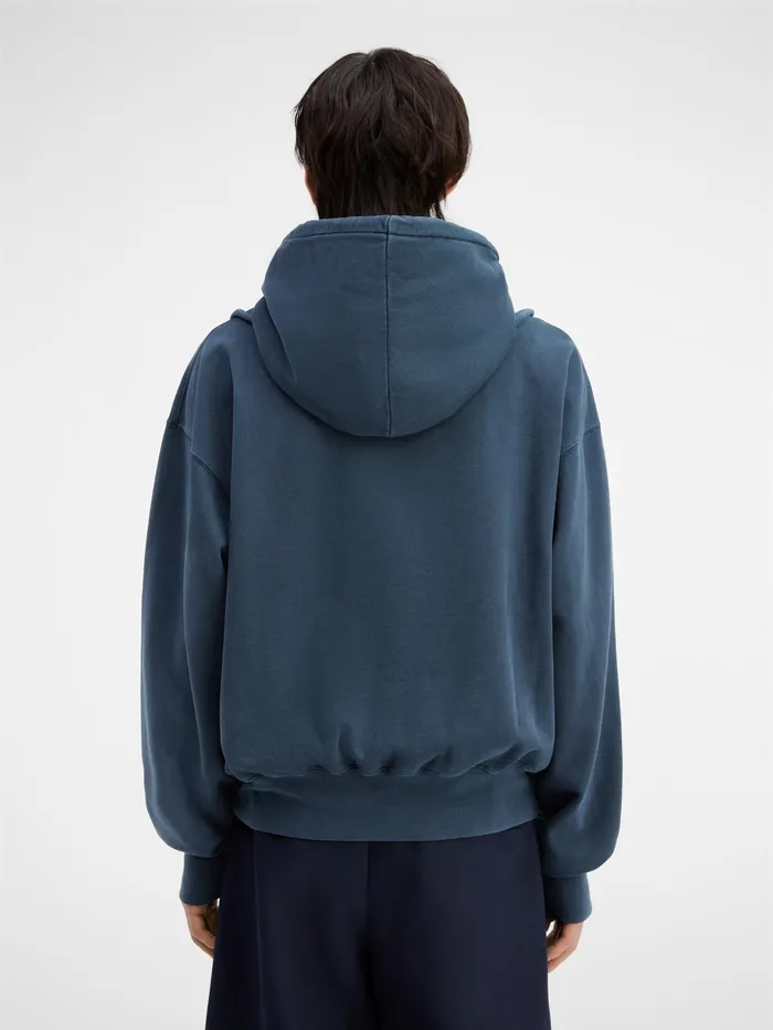 JACQUEMUS Sweatshirts and Joggings Clay Logo Hoodie Dark Navy 8211 Women