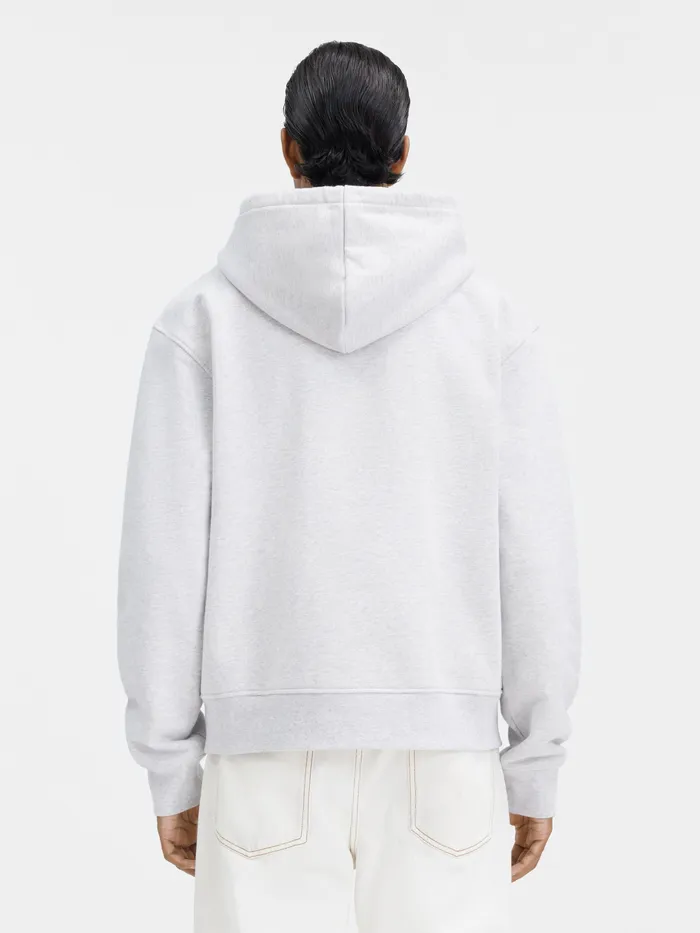 JACQUEMUS Sweatshirts and Joggings Embroidered Logo Hoodie Grey 2 8211 Women