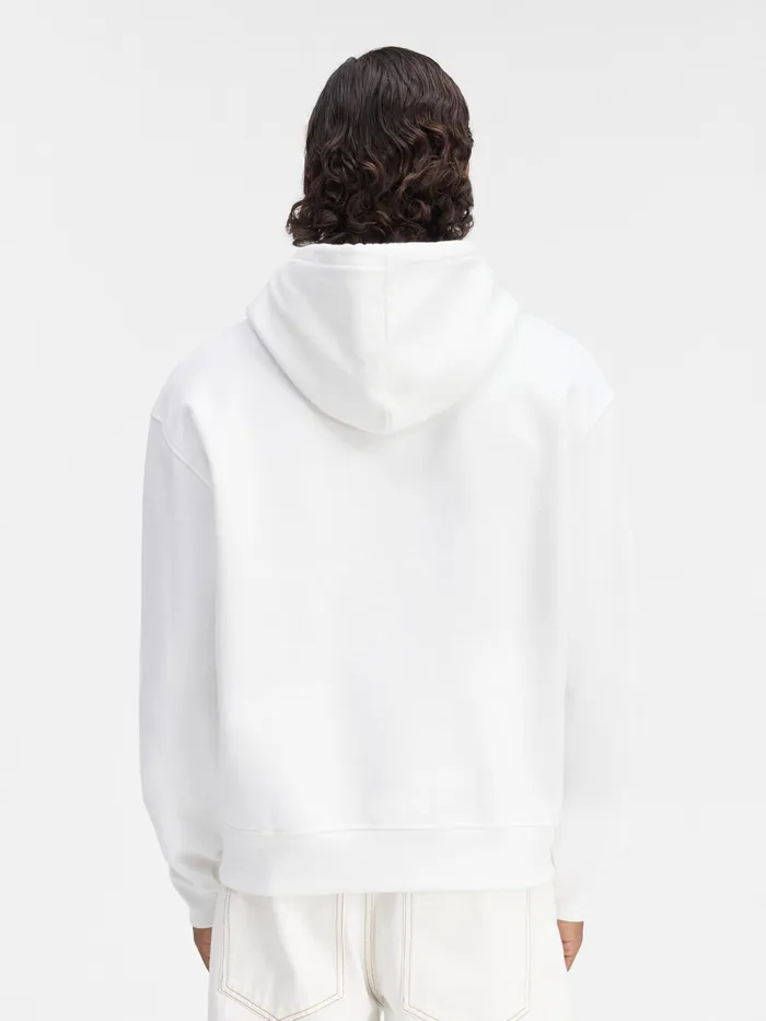 JACQUEMUS Sweatshirts and Joggings Embroidered Logo Hoodie White 8211 Women