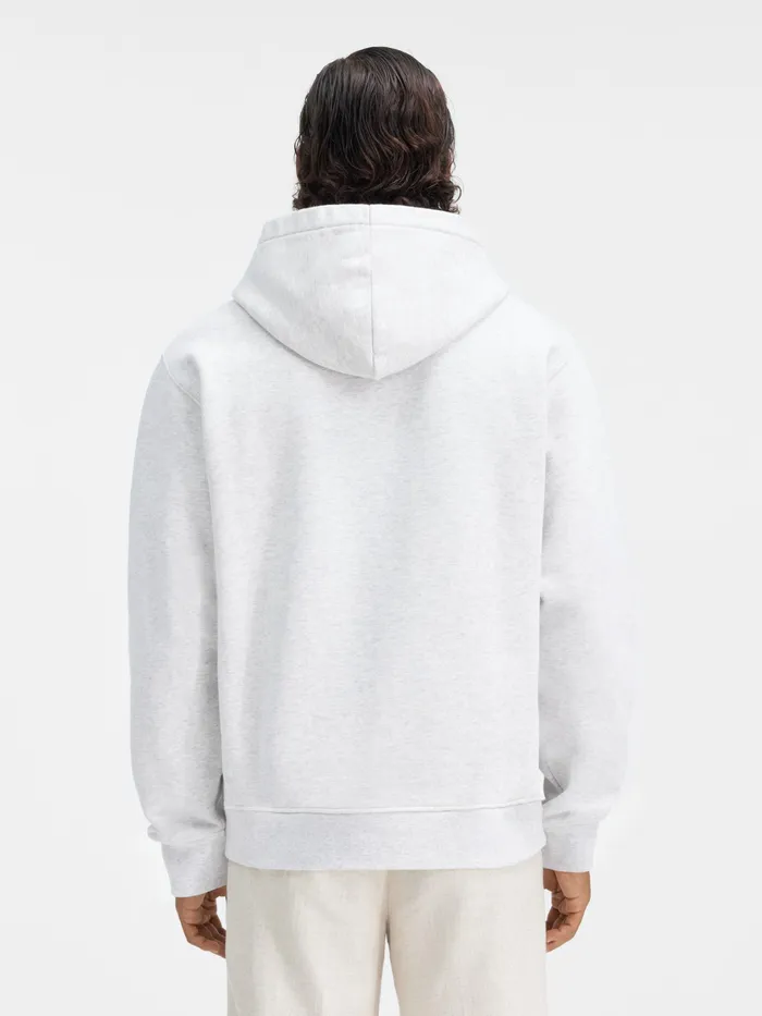 JACQUEMUS Sweatshirts and Joggings Grosgrain Logo Hoodie Grey 8211 Men