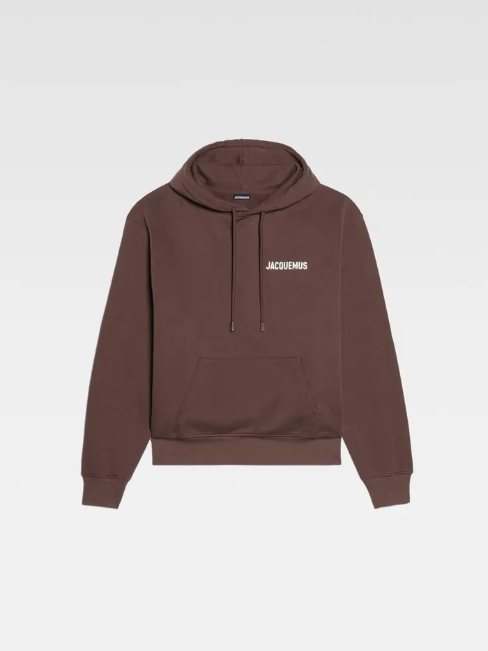 JACQUEMUS Sweatshirts and Joggings Hooded Sweatshirt Brown 8211 Women