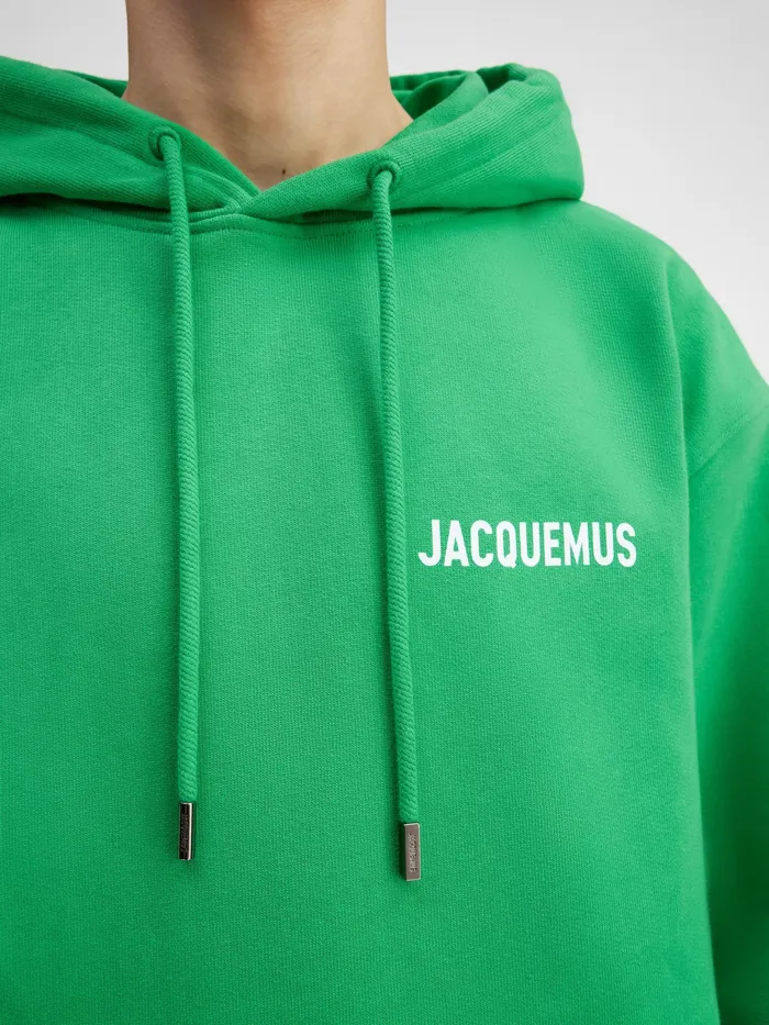 JACQUEMUS Sweatshirts and Joggings Hooded Sweatshirt Green 8211 Men