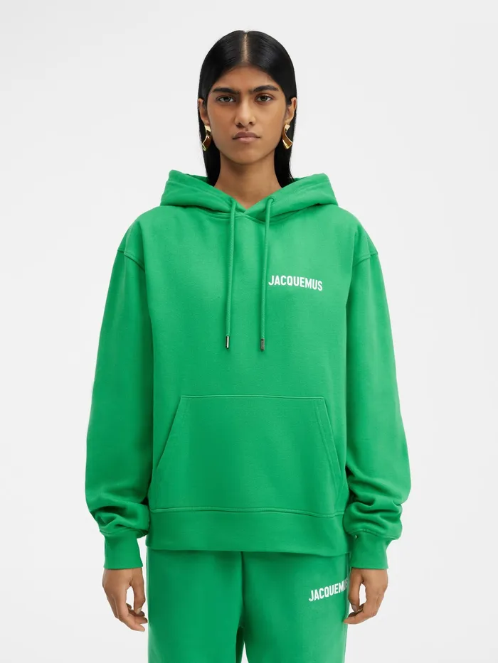 JACQUEMUS Sweatshirts and Joggings Hooded Sweatshirt Green 8211 Men