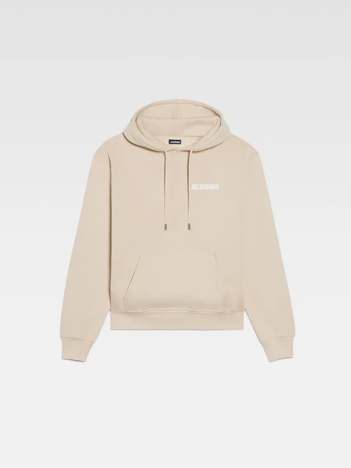 JACQUEMUS Sweatshirts and Joggings Hooded Sweatshirt Light Beige 8211 Women