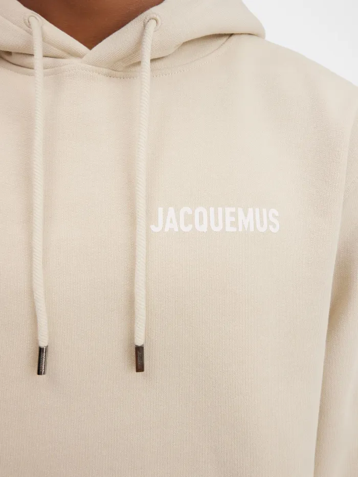 JACQUEMUS Sweatshirts and Joggings Hooded Sweatshirt Light Beige 8211 Women