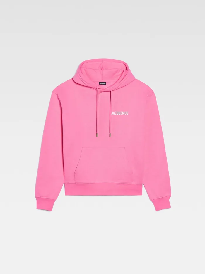 JACQUEMUS Sweatshirts and Joggings Hooded Sweatshirt Pink 8211 Men