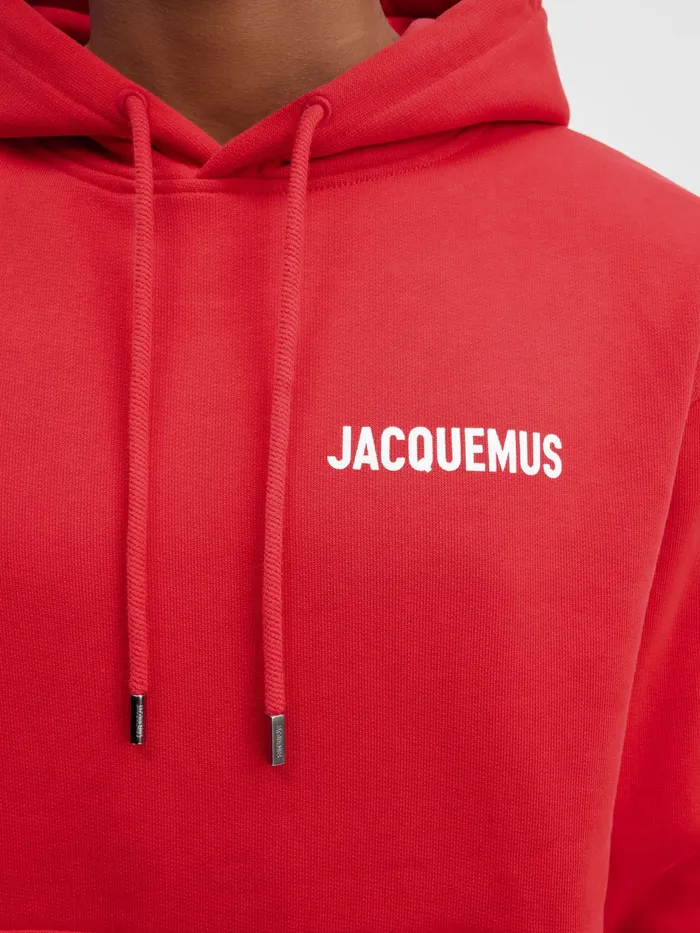 JACQUEMUS Sweatshirts and Joggings Hooded Sweatshirt Red 8211 Women