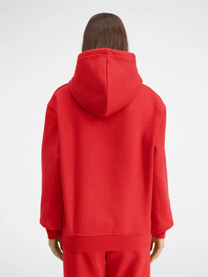 JACQUEMUS Sweatshirts and Joggings Hooded Sweatshirt Red 8211 Women