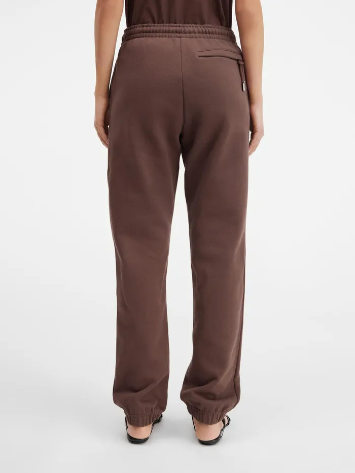 JACQUEMUS Sweatshirts and Joggings Logo Printed TrackPants Brown 8211 Women