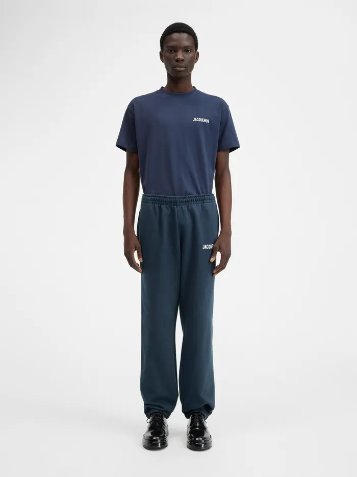 JACQUEMUS Sweatshirts and Joggings Logo Printed TrackPants Dark Navy 8211 Women