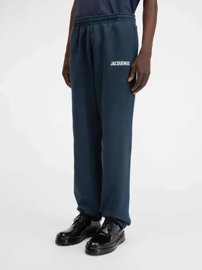 JACQUEMUS Sweatshirts and Joggings Logo Printed TrackPants Dark Navy 8211 Women