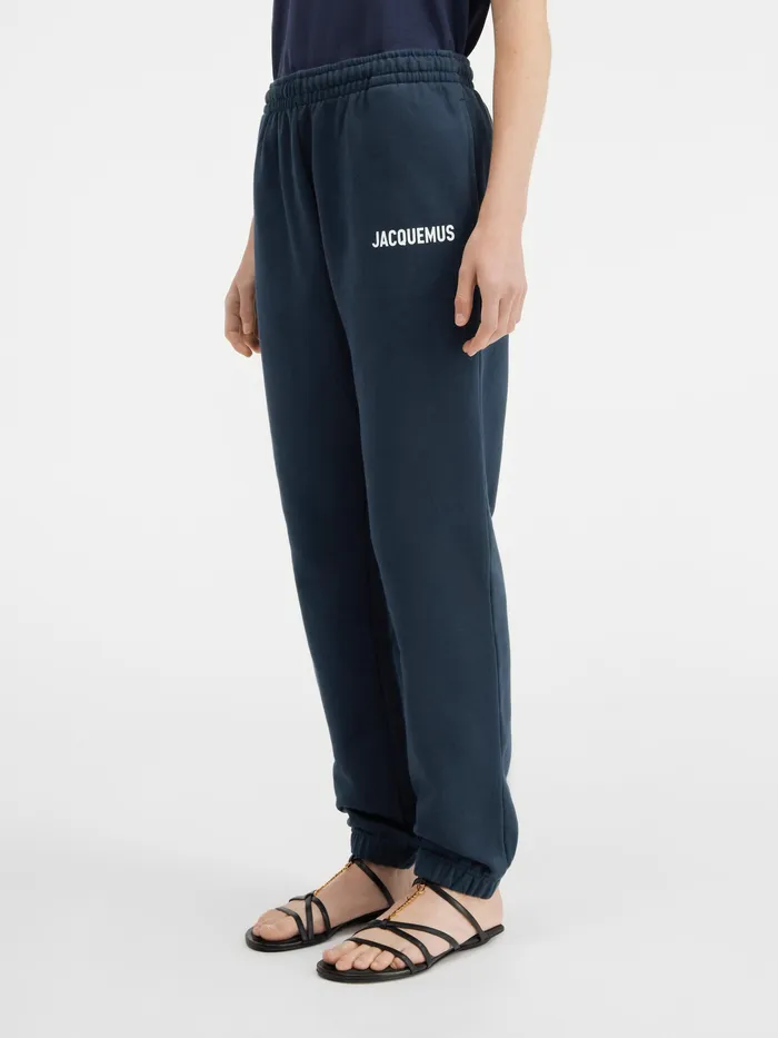 JACQUEMUS Sweatshirts and Joggings Logo Printed TrackPants Dark Navy 8211 Women