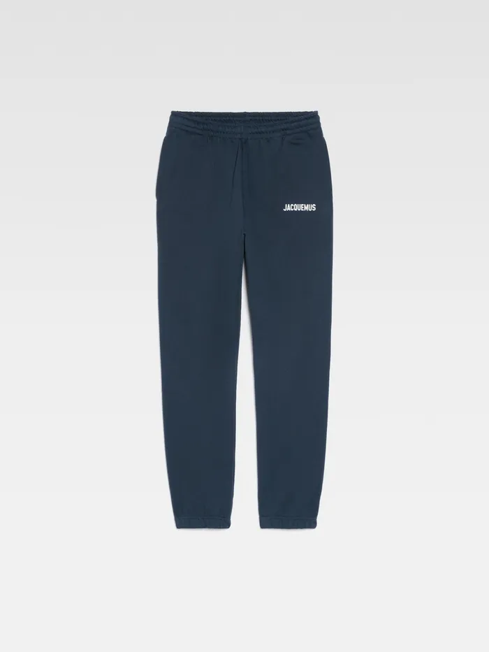 JACQUEMUS Sweatshirts and Joggings Logo Printed TrackPants Dark Navy 8211 Women