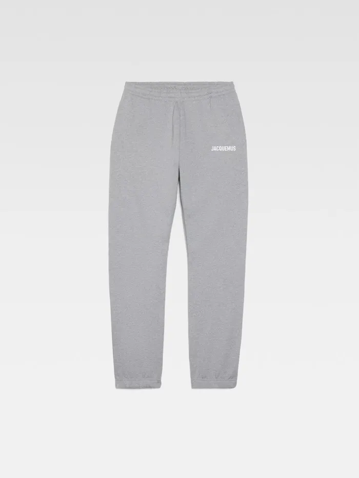 JACQUEMUS Sweatshirts and Joggings Logo Printed TrackPants Grey 8211 Men