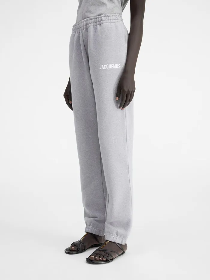 JACQUEMUS Sweatshirts and Joggings Logo Printed TrackPants Grey 8211 Men