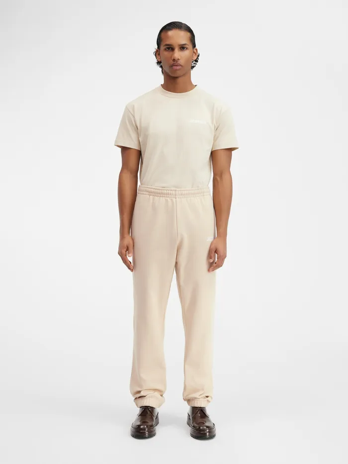 JACQUEMUS Sweatshirts and Joggings Logo Printed TrackPants Light Beige 8211 Women