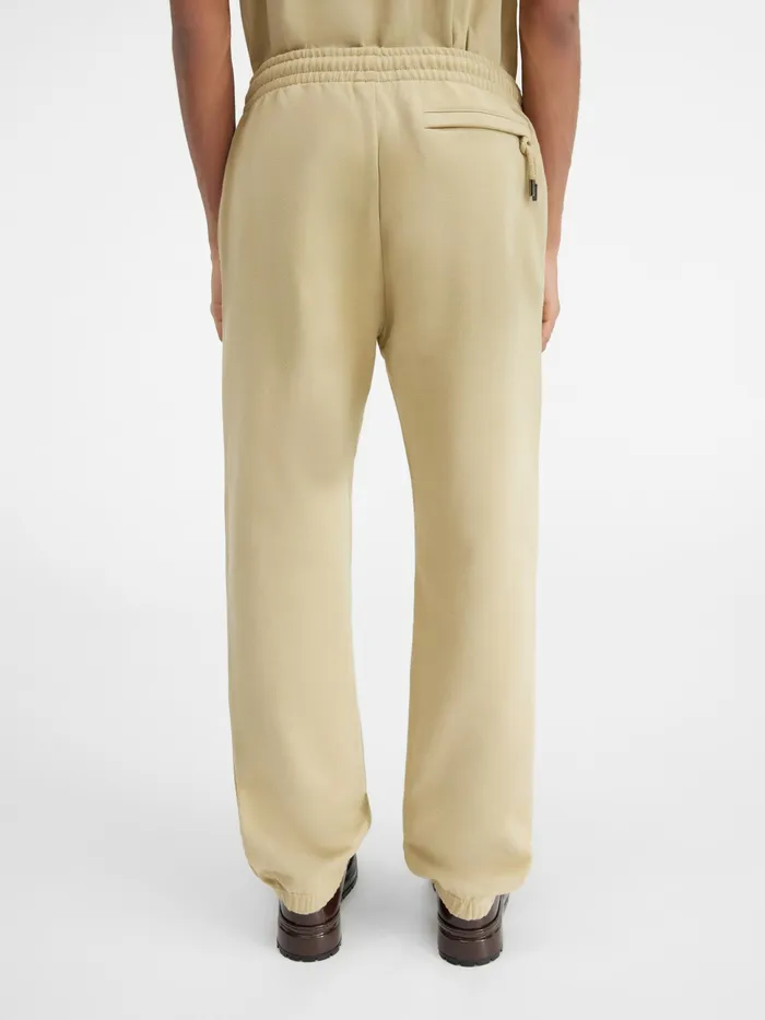 JACQUEMUS Sweatshirts and Joggings Logo Printed TrackPants Light Khaki 8211 Men