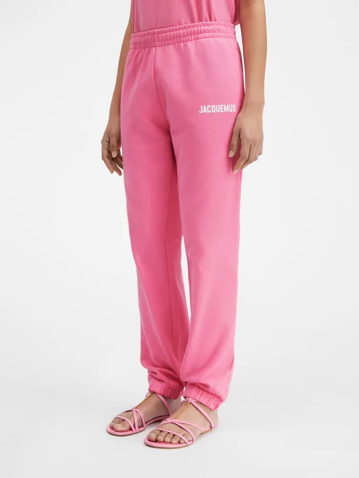 JACQUEMUS Sweatshirts and Joggings Logo Printed TrackPants Pink 8211 Men
