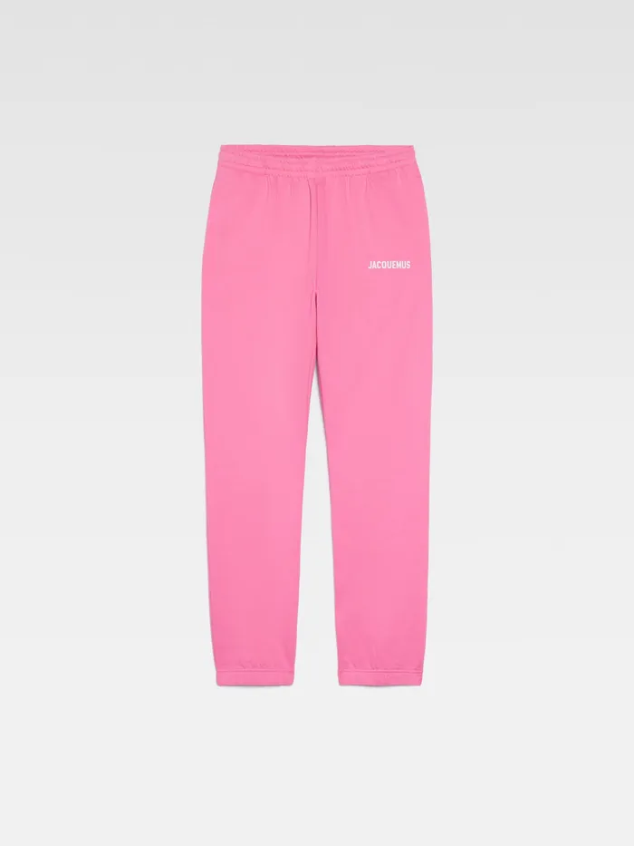 JACQUEMUS Sweatshirts and Joggings Logo Printed TrackPants Pink 8211 Men
